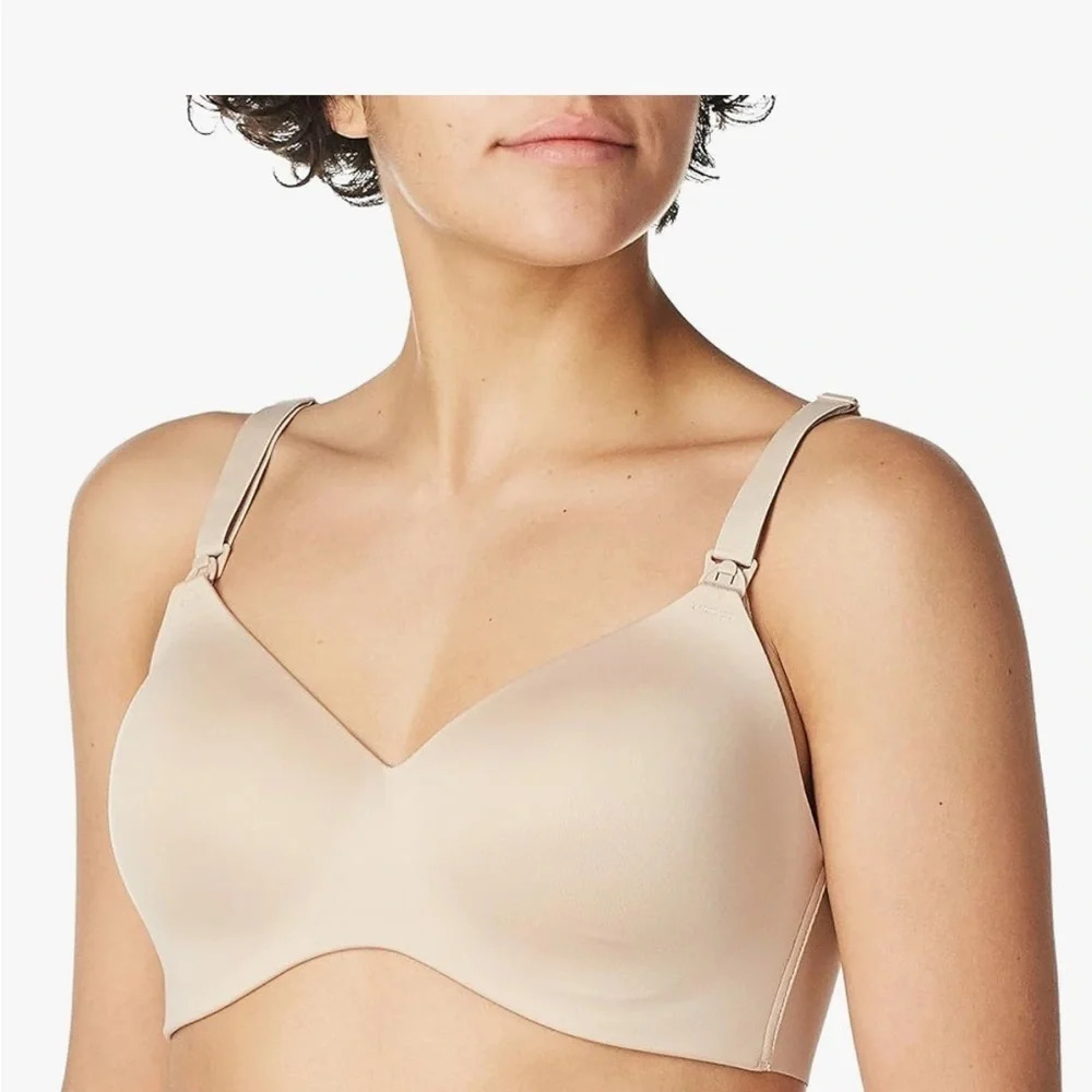 PLAYTEX bra Maternity & Nursing Pure Comfort Shaping Foam Wirefree nude small